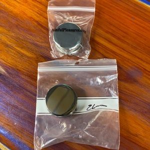 2 Double Flare Stainless Steel 26mm Solid Plugs